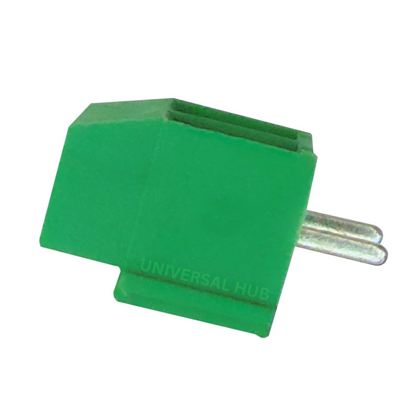 UNIVERSAL HUB Terminal Block Wire Connector PCB Mount 5mm Pith 2 Pin Screw Terminal Block Connector PBT YX-126 Connector AC 300V, 10A 14-22 AWG Pack of 30 - Image 4