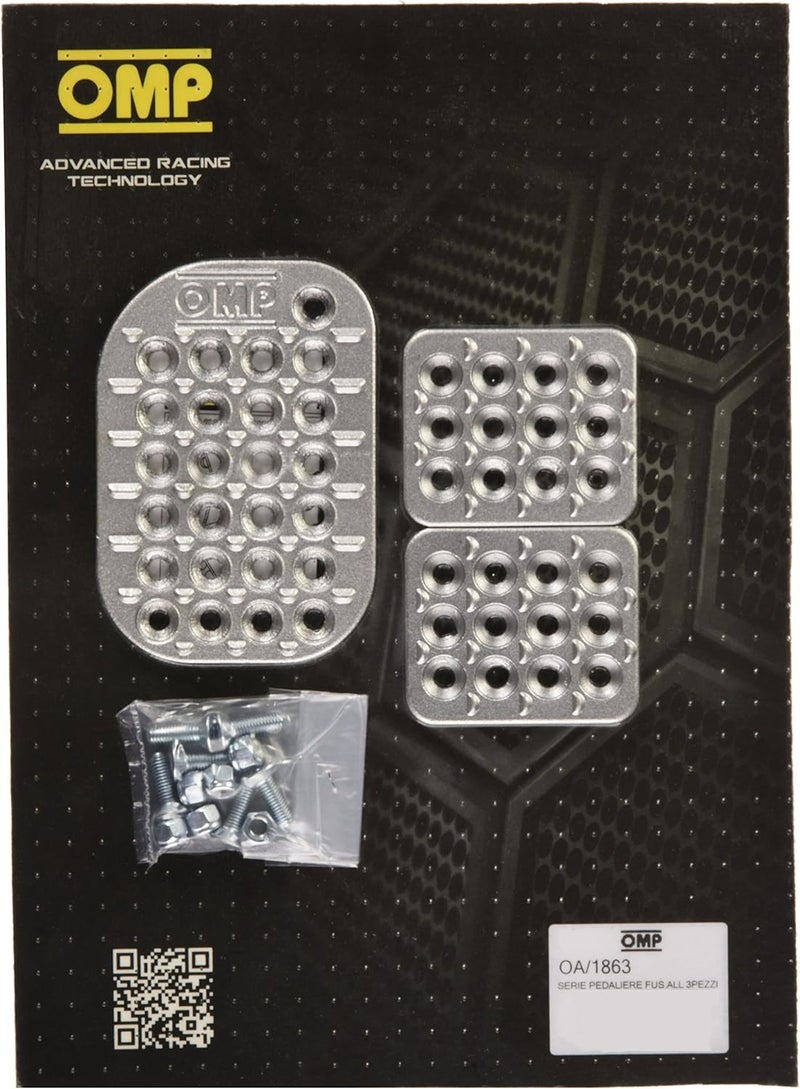 OMP Aluminium Pedal Set OA0-1863 - Image 1