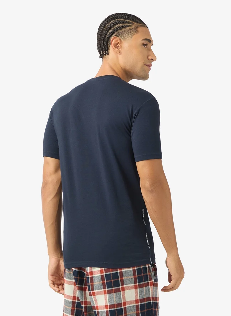 2 Pack Of Logo Crew Neck T-Shirt