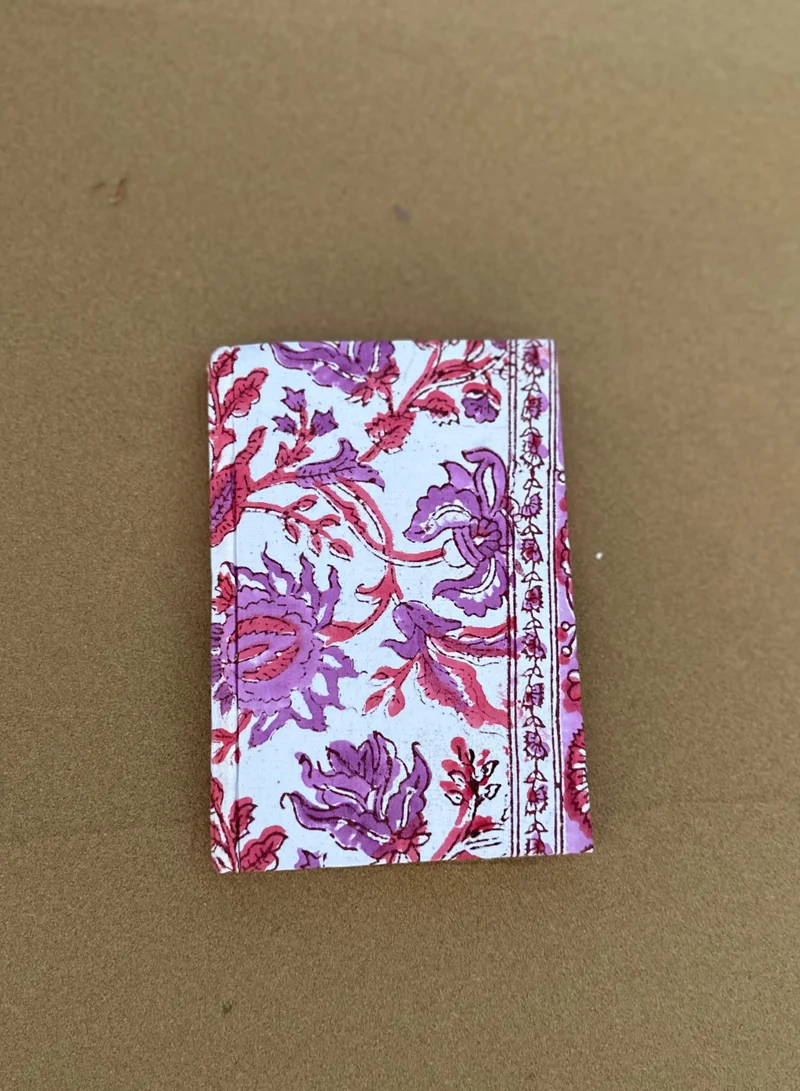 Tohfa Luxe Tohfa Luxe Naqsh Handmade Block Printed Diary
