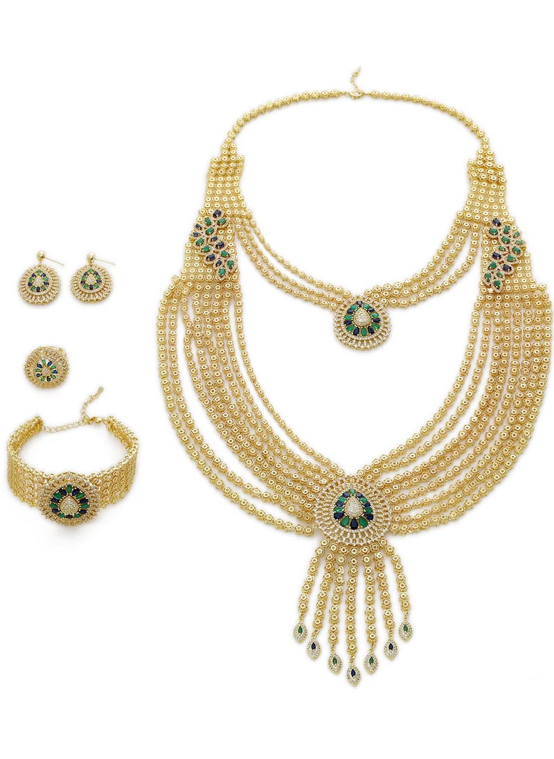 Ciara New Wedding Gift Jewelry Four Piece Set - pzsku/Z4D30FBE7A5E8A26828AEZ/45/_/1739107071/5afb6aed-1687-4697-bb8f-d79a8668d854