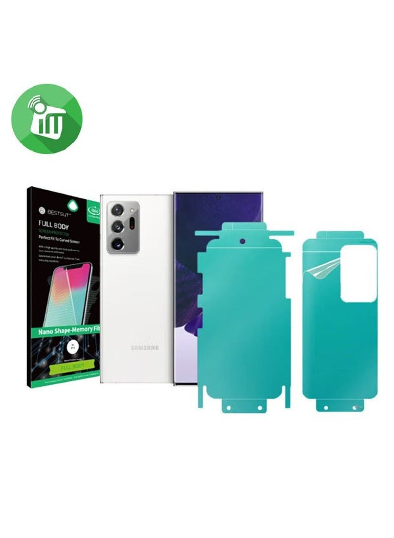 Samsung Galaxy Note 20 Ultra Screen Protector, Ultra HD Tempered Glass Film [Scratch Resistant] [3D full coverage ] [9H Hardness] [Fingerprint Unlock]