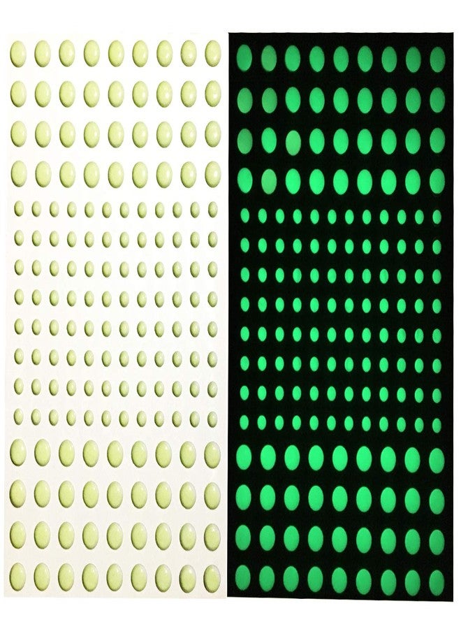 DUOFIRE 3D Domed Glow in The Dark Dots Wall or Ceiling Stickers, Glowing Ultra Bright Dots of 336Pcs,Perfect for Kids Bedding Room or Birthday Gift,Beautiful Wall Decals and Ceiling Decors - Image 1