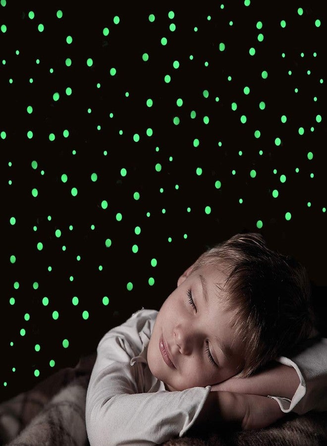 DUOFIRE 3D Domed Glow in The Dark Dots Wall or Ceiling Stickers, Glowing Ultra Bright Dots of 336Pcs,Perfect for Kids Bedding Room or Birthday Gift,Beautiful Wall Decals and Ceiling Decors - Image 2