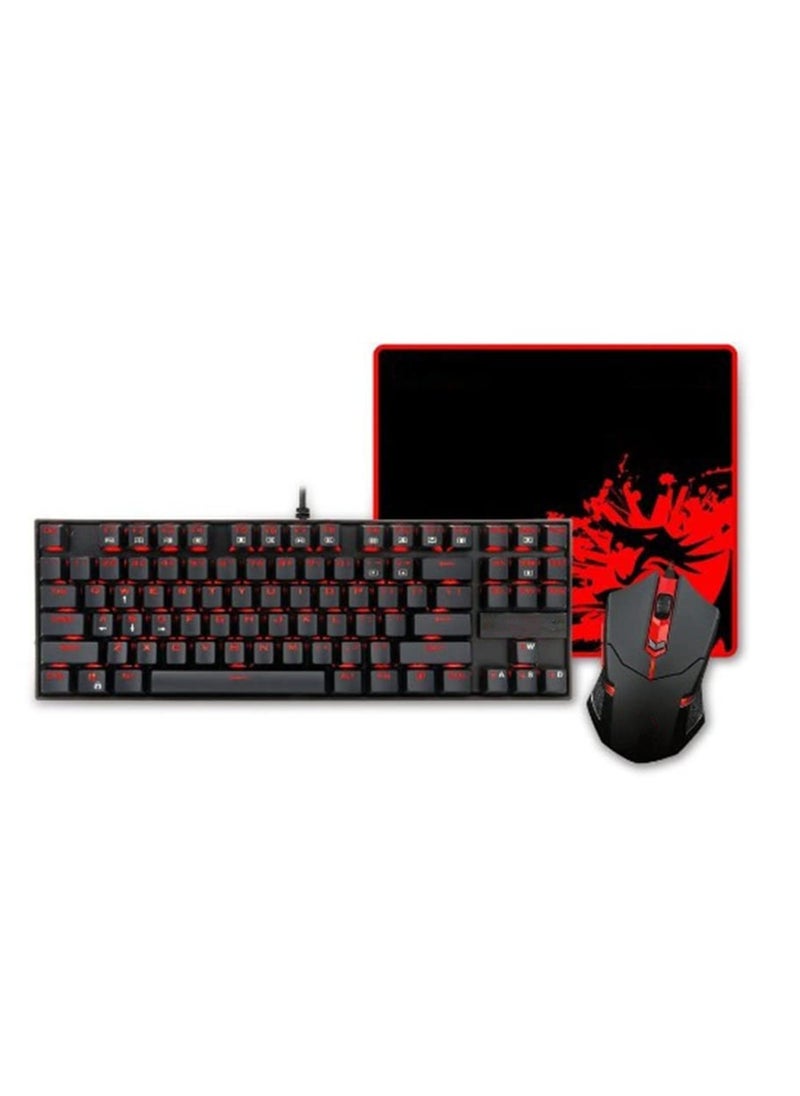 Generic Gaming Keyboard/Mouse/MousePad Combo (K552-BA)  - Image 1