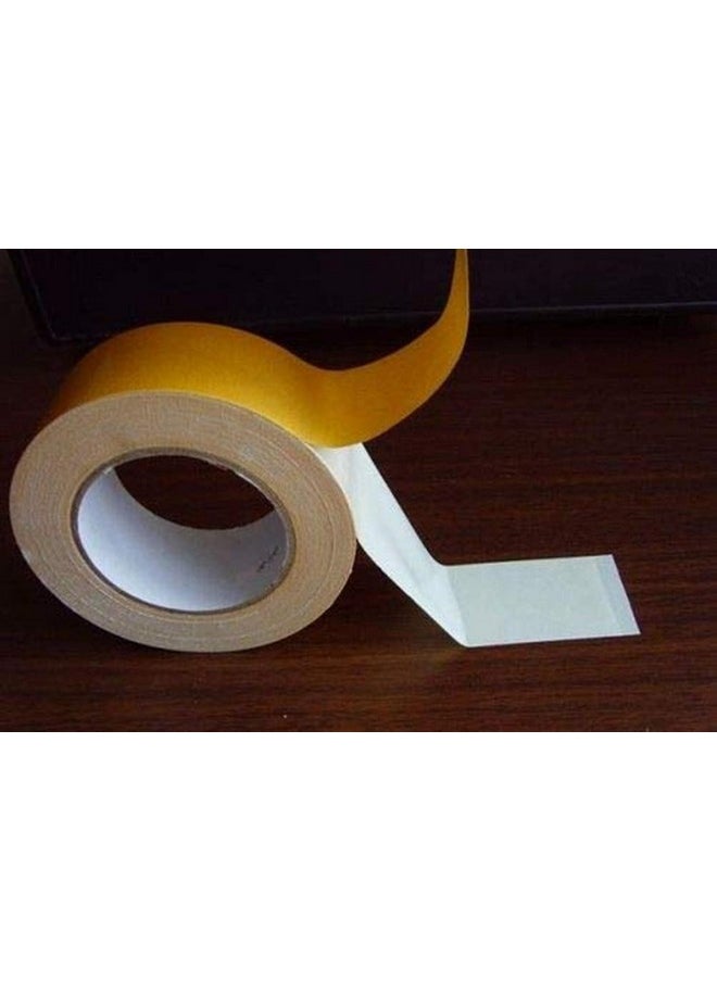 Zohra - ™ Yellow Double Sided Ultra Hold Hair Wig Patch Tape Roll For Men 5 Meter - Image 1