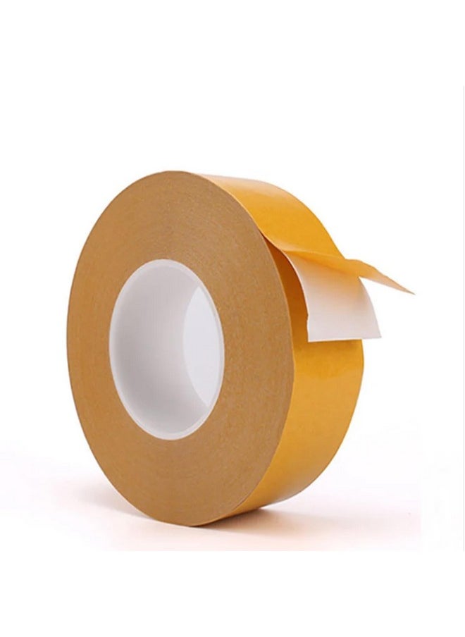 Zohra - ™ Yellow Double Sided Ultra Hold Hair Wig Patch Tape Roll For Men 5 Meter - Image 1