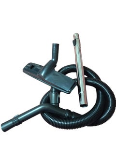 Generic Imported vacuum cleaner set consisting of three pieces: a hose, a brush, and a stainless steel pipe, compatible with some Sanyo vacuum cleaners.  - Image 1