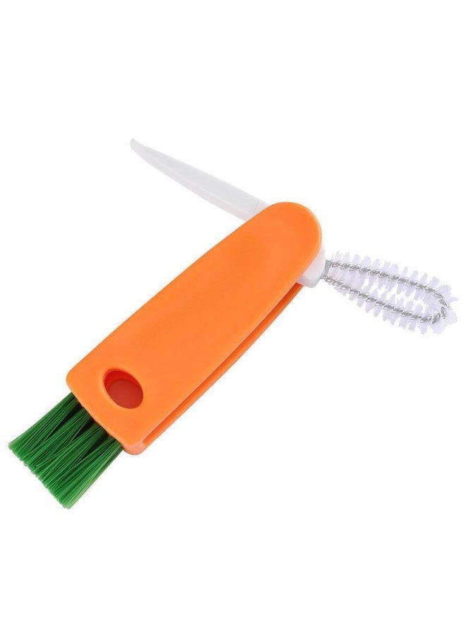 DOOKOO 2 Pack Silicone Baby Teething Toys, Remote Control + Phone Shape Infants Chew Toy With 2 Anti-loss Chain And One Cleaning Brush - Image 2