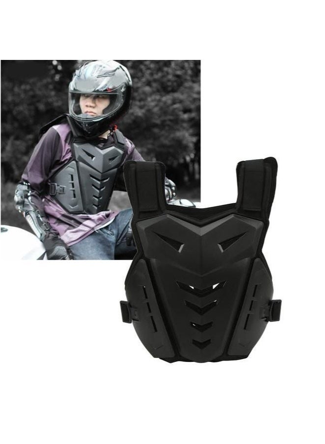 Arabest Motorcycle Armor Vest Protective Shock Absorption Breathable Black Unisex Chest Protector for MotocrossMotorcycle Armor Vest Protective Shock Absorption Breathable Black Unisex Chest Protector for Motocross - Image 3