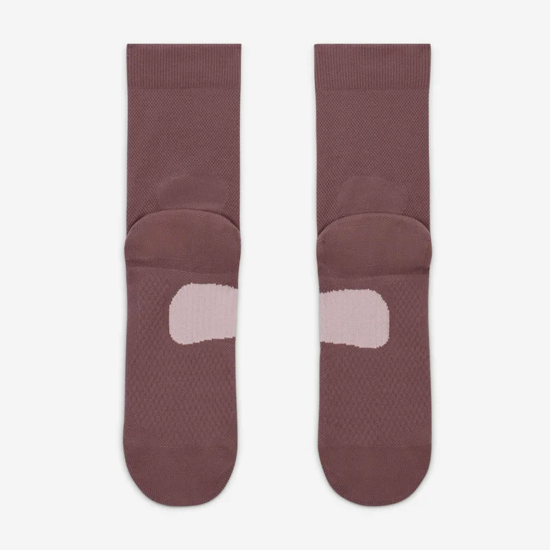 Nike Purple Running Dri-FIT Midweight Crew Socks (1 Pair)  | Best Price UAE