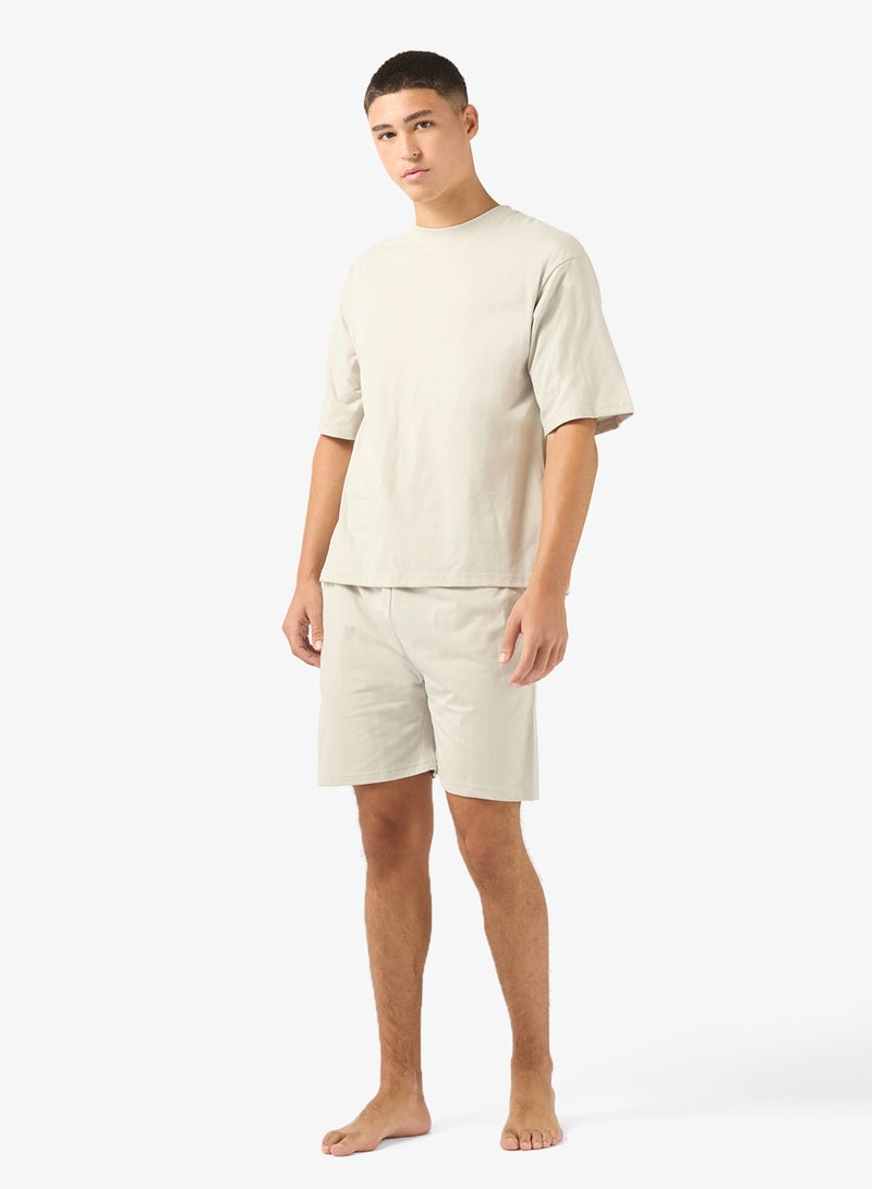 Seventy Five Nightwear T-Shirt & Shorts Set - Image 1