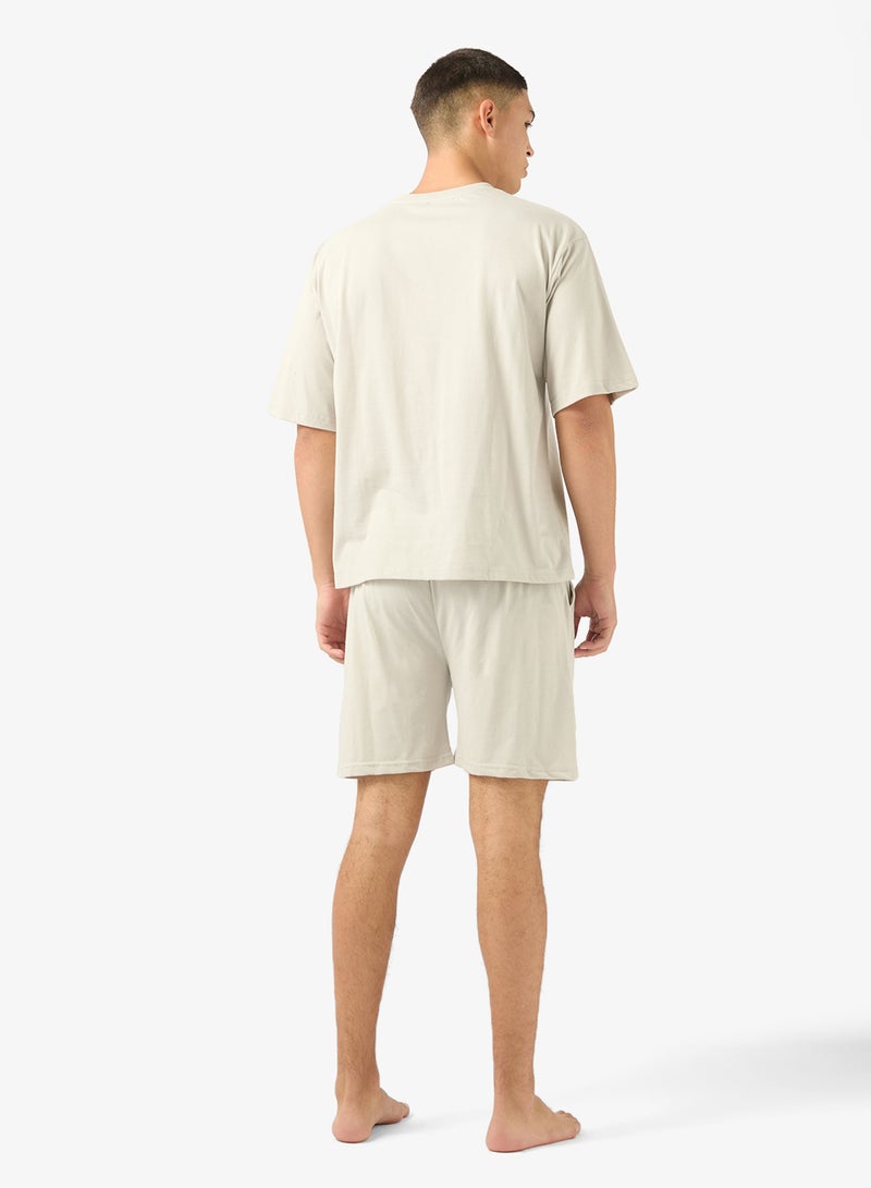 Seventy Five Nightwear T-Shirt & Shorts Set - Image 2