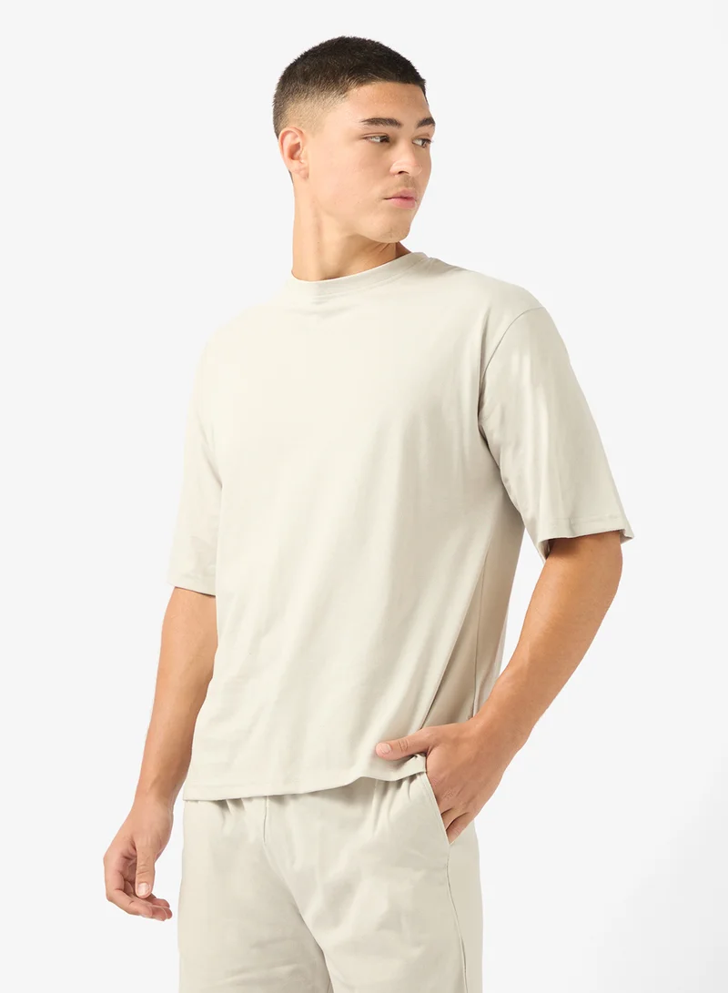 Seventy Five  Nightwear T-Shirt & Shorts Set for Men | Best Price UAE
