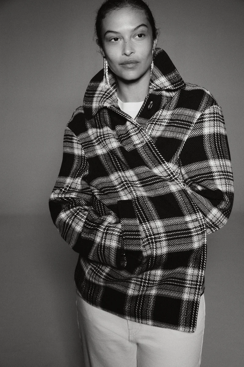 اتش اند ام معطف فضفاض