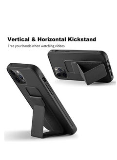 Houmt iPhone 15 Pro Max Case Finger Grip Car Mount Magnetic Holder Kickstand Wrist Strap Multi function Shockproof Compatible with Apple iPhone 15 Pro Max 6.7 Inch  - Image 5