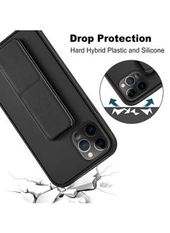 Houmt iPhone 15 Pro Max Case Finger Grip Car Mount Magnetic Holder Kickstand Wrist Strap Multi function Shockproof Compatible with Apple iPhone 15 Pro Max 6.7 Inch  - Image 3