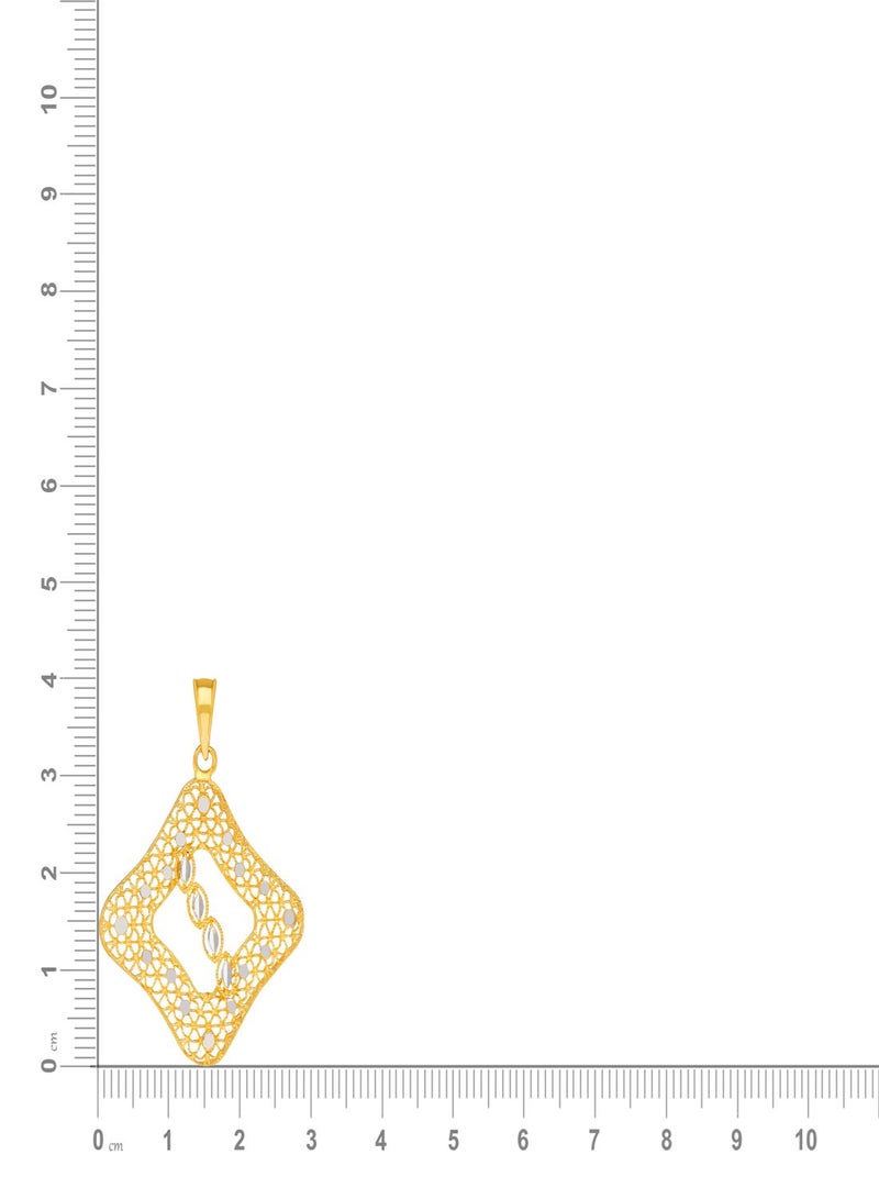 Malabar Gold and Diamonds 22 Karat 916 Purity Gold Pendant NYPNS008T - Image 5