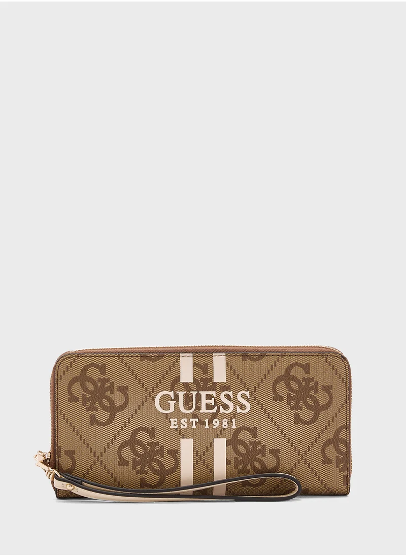 GUESS LAUREL II SLG LARGE ZIP AROUND