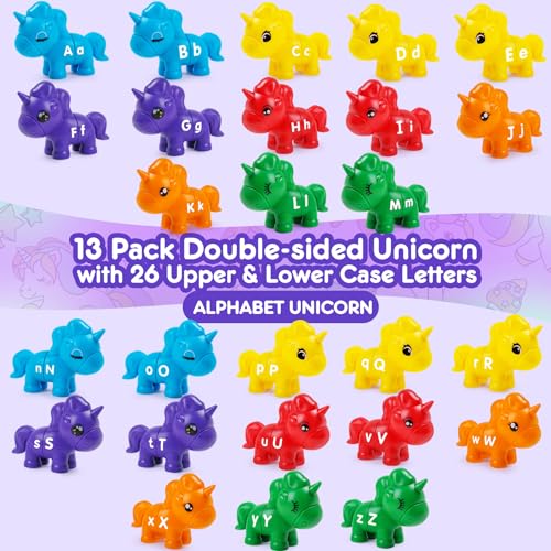 TSYAN Matching Letter Fine Motor Toys for ToddlersABC Alphabet Preschool Learning Activities Classroom Must Haves Sensory Sorting Educational Toy Sets for Kids Toddler 3 4 5 6 Years Old - Image 5