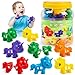 TSYAN Matching Letter Fine Motor Toys for ToddlersABC Alphabet Preschool Learning Activities Classroom Must Haves Sensory Sorting Educational Toy Sets for Kids Toddler 3 4 5 6 Years Old - Image 2