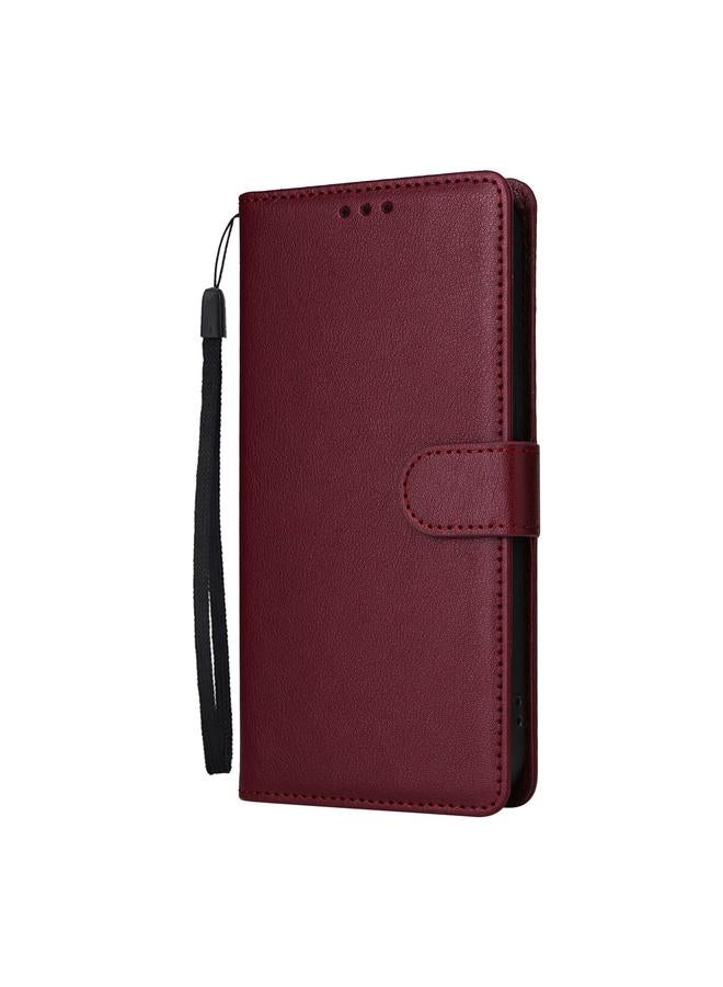 erorex Case For Redmi Note 14 4G 164.84mm 3-Card Slots Multifunctional Leather Phone Case - Image 2