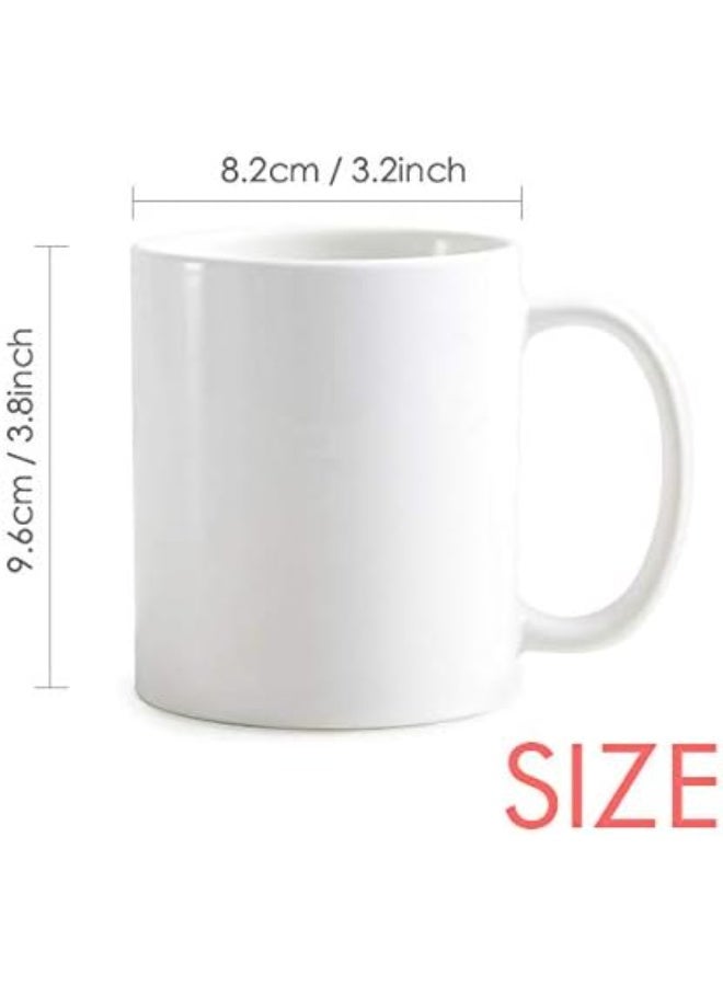 RYN Kylian Mbappe Signature Football Mug, White Ceramic - Image 2