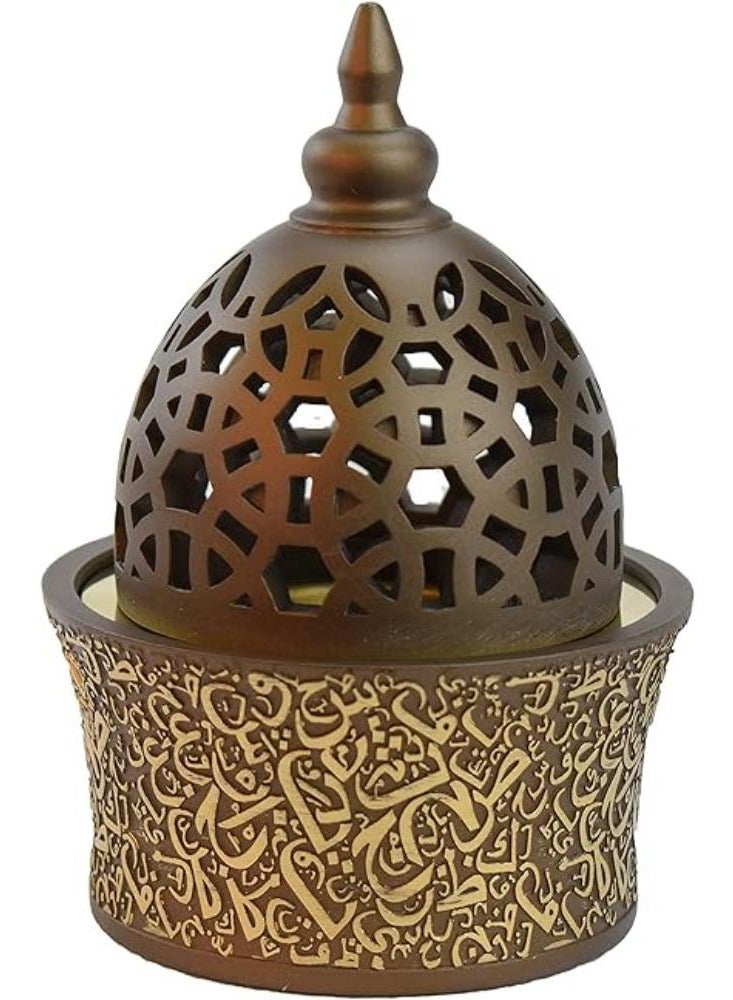 Intense Oud Calligraphy Style Closed Incense Burner  - Image 1