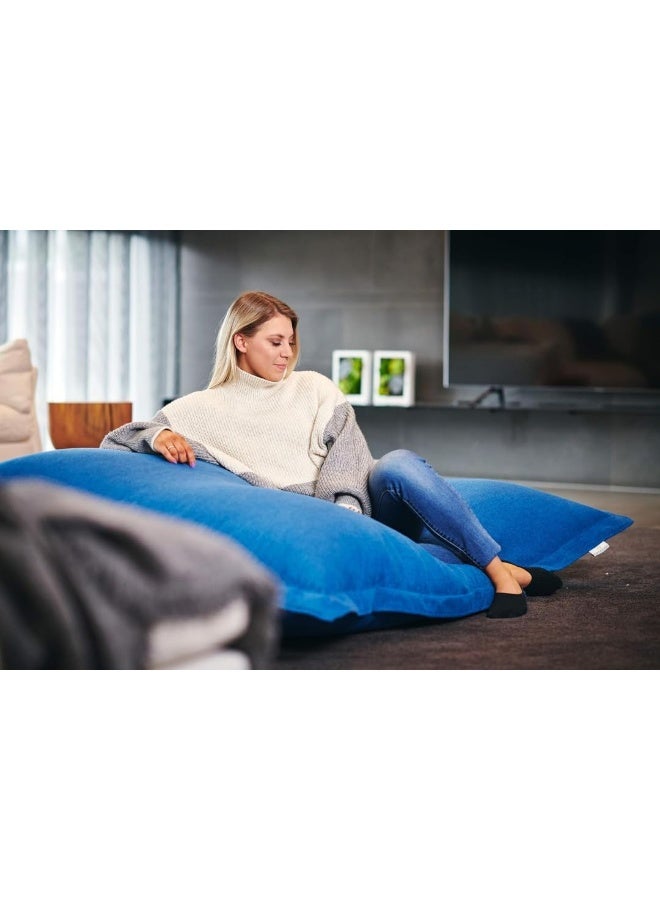Comfynest Bean Bag Chair Stylish Lounge Chair for Living Rooms Bedrooms, and More (Dark Grey) - Image 4