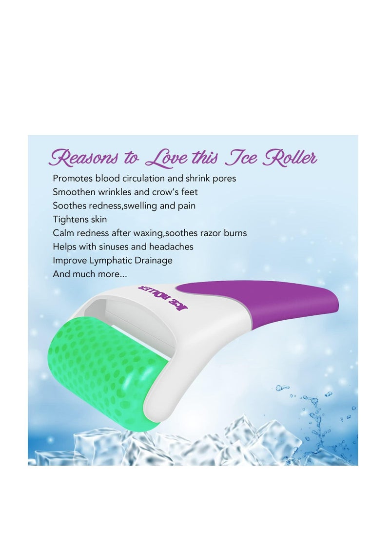 CARE AND SMILE - CARE AND SMILE Ice Roller for Face & Eye Puffiness Migraine Pain Relief and Minor Injury Skin Care Products - Image 1