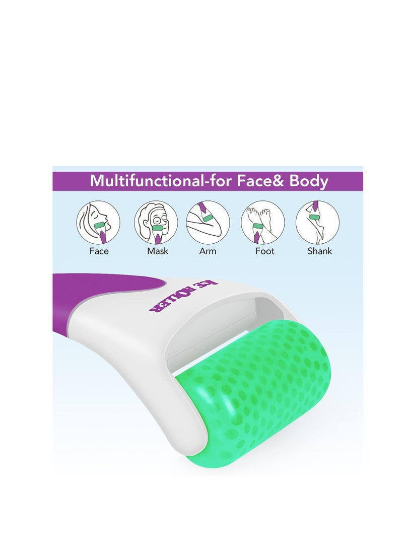 CARE AND SMILE - CARE AND SMILE Ice Roller for Face & Eye Puffiness Migraine Pain Relief and Minor Injury Skin Care Products - Image 1