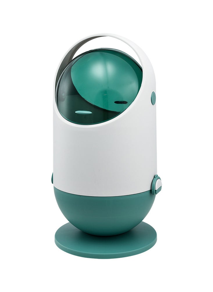 Perfii Innovative Flip-Top Waste Bin Swing Lid, Dual-Lid Design, Separate Inner Bucket, Detachable Container, and Sleek Handle Design for Effortless Use  - Image 1