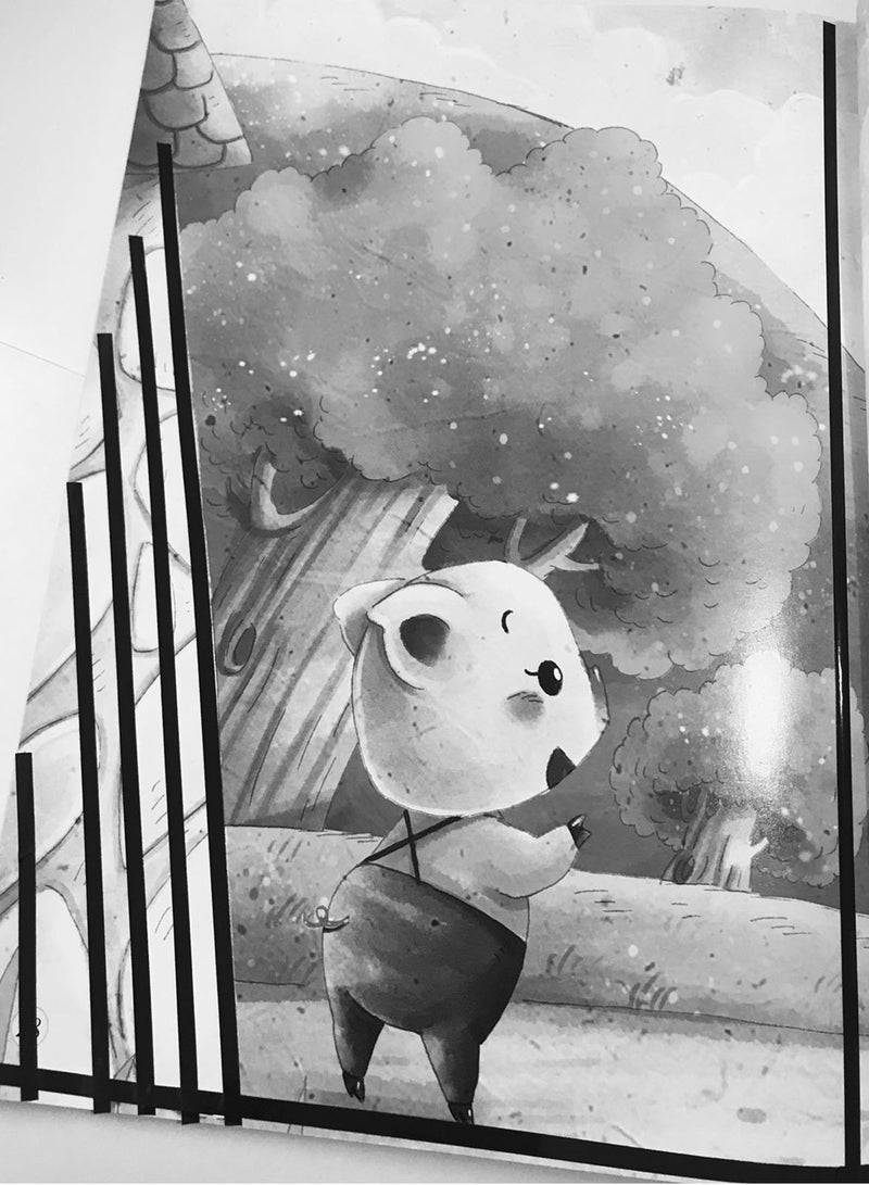 monochef 6pcs Lightning Whiteboard Pinstripe Tape Line, 108 Feet Feet Long per Roll, Dry Erase White Board Graphic Grid Marking Gridding Self Adhesive Artist Thin Pinstriping Tape Black (1/8 inch Width) - Image 5