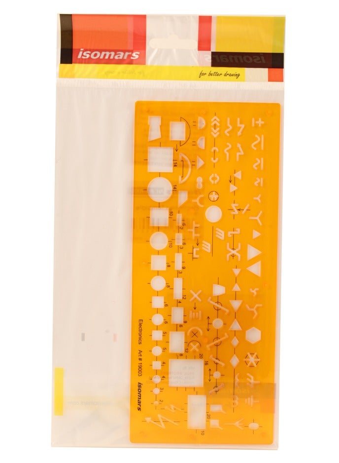 Isomars Electronics engineering drawing Stencil - Isomars 19003 - Image 3