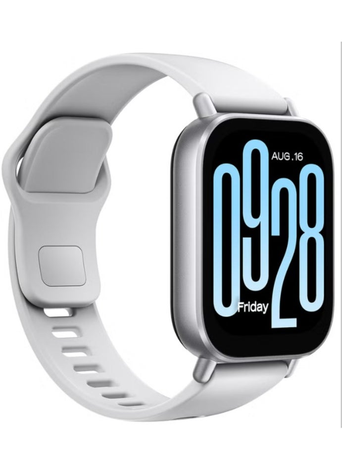 Redmi Watch 5 Active BHR8790GL - Matt Silver, Budget-Friendly Smartwatch with 2" LCD Display, Fitness Tracking And 18 Days Battery Life Matte Silver