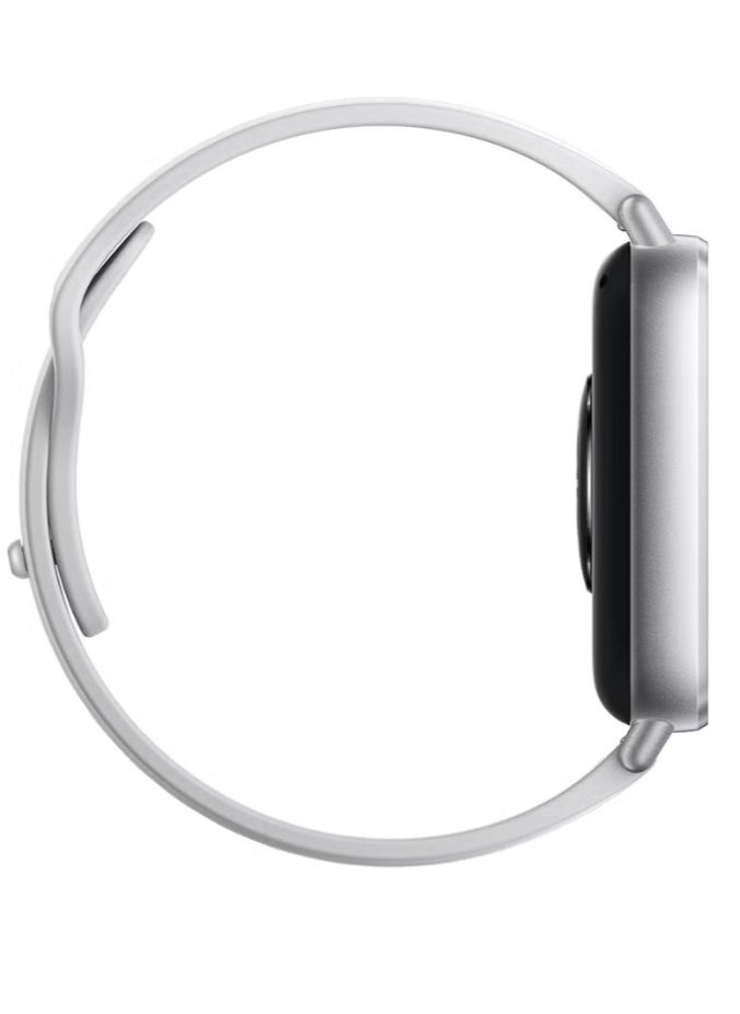 Redmi Watch 5 Active BHR8790GL - Matt Silver, Budget-Friendly Smartwatch with 2" LCD Display, Fitness Tracking And 18 Days Battery Life Matte Silver
