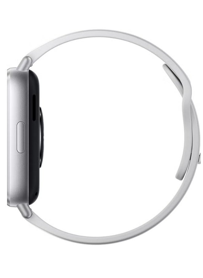 Redmi Watch 5 Active BHR8790GL - Matt Silver, Budget-Friendly Smartwatch with 2" LCD Display, Fitness Tracking And 18 Days Battery Life Matte Silver