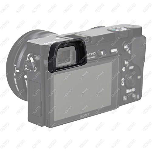 ULBTER Eyepiece Eyecup Viewfinder Eye Cup for Sony Alpha A6100 A6300 A6000 NEX-6 NEX-7 Digital Camera for viewfinder FDA-EV2S (2-Pack),ULBTER FDA-EP10 Eyepiece Eye Cup with Hot Shoe Cover - Image 4