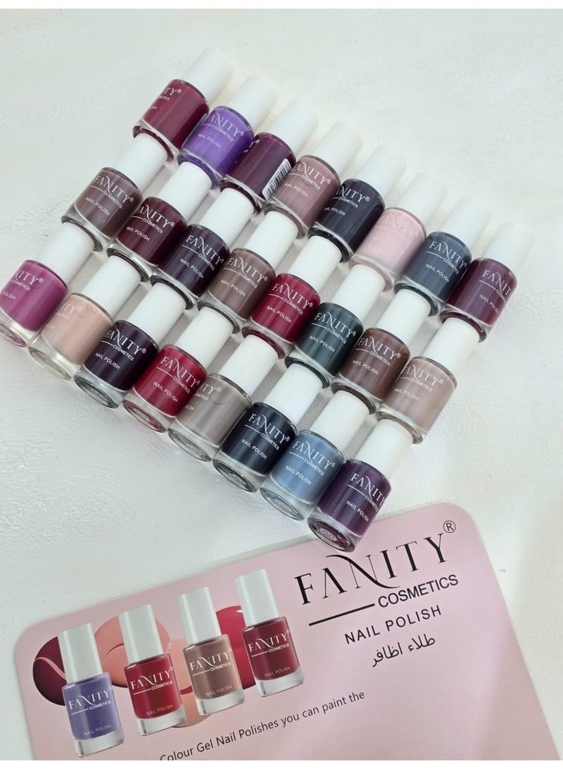فانيتي مجموعة طلاء اظافر بالوان مميزة 24 لون مميز من فانبتي - Image 2