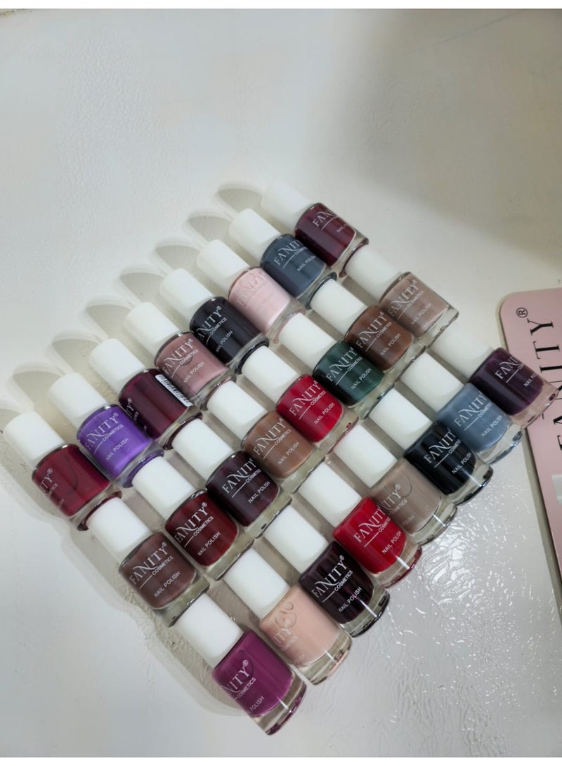فانيتي مجموعة طلاء اظافر بالوان مميزة 24 لون مميز من فانبتي - Image 3