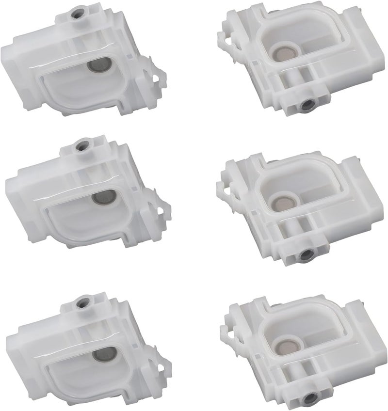 6 قطع مثبط حبر، جزء بديل لمثبط الحبر متوافق مع طابعات Epson L1300، L1800، L800، L801، L810، L850، متين - Image 1