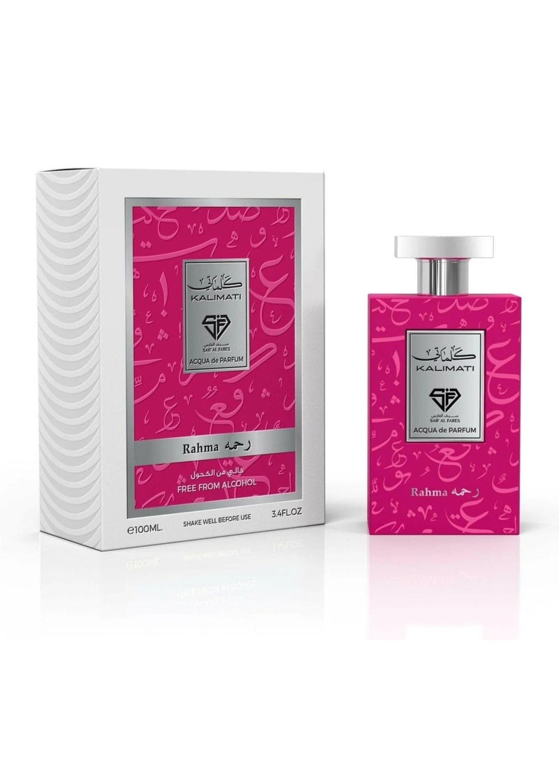SAIF AL FARES Kalimati Rahma Perfume for Women (Candy, Citrus, Sweet) 100ML - Image 1