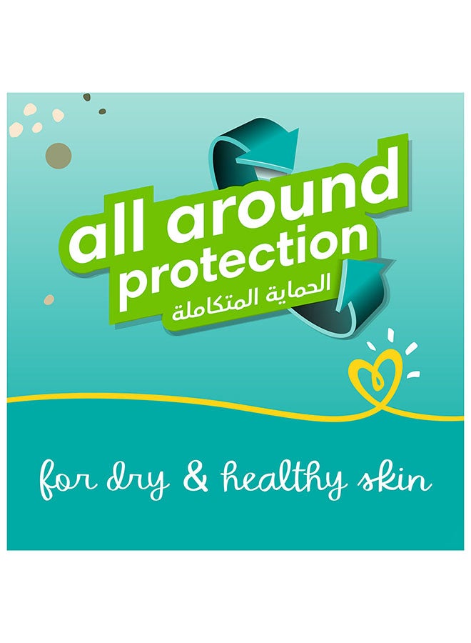 بامبرز بيبي دراي مع لوشن الصبار والحماية من التسرب، مقاس 7، 15+ كجم، 56 قطعة - Image 4