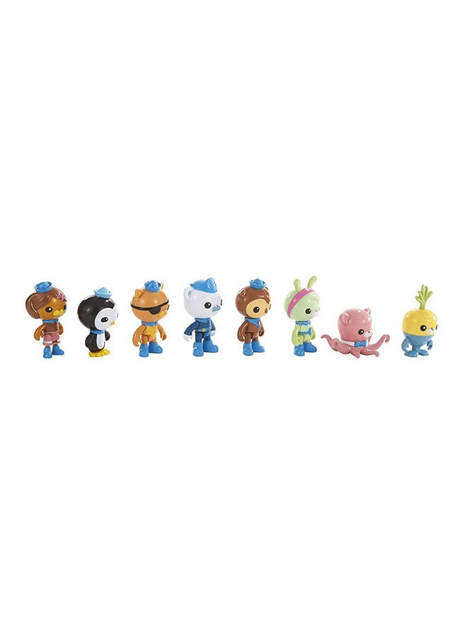 Halamodo 8-Piece Octonauts Octo-Crew Action Figure Set Y9297 - Image 2