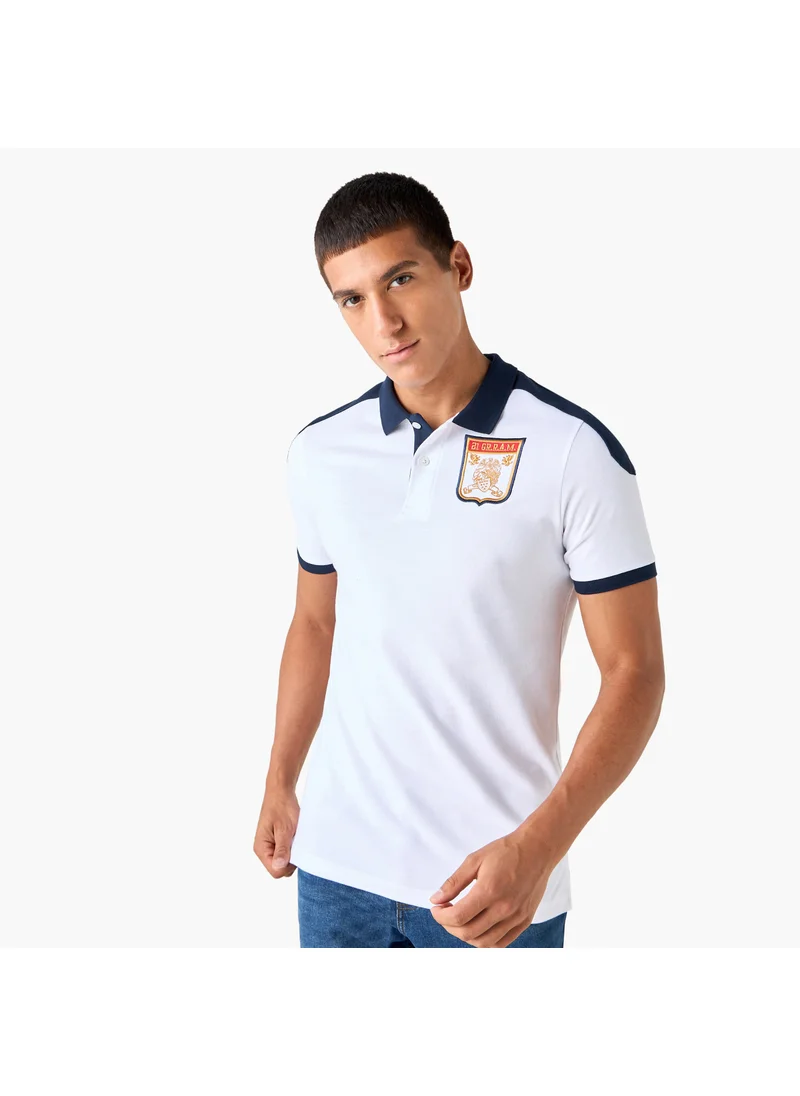 فاف Embroidered Polo T-shirt
