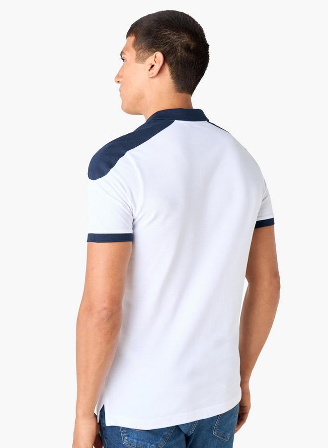 سبلاش فيڤ تيشيرت بولو مطرز - Image 3