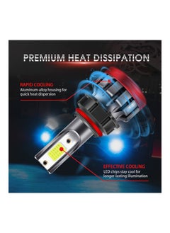 نيبمينينت طقم مصابيح ضباب LED للسيارة مكون من قطعتين  - Image 5