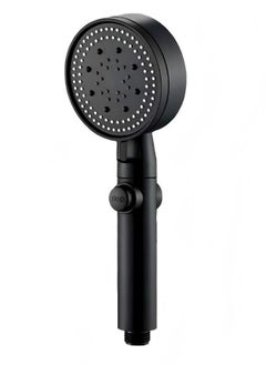Beautiful Supercharged Universal Shower Head Set Home Bathroom Shower Rain Pressurized Shower Water Heater Black Shower Head  - Image 1