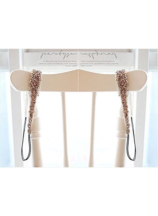 Tvoip Handmade Rhinestone Crystal Bohemia Stylish Crystal Beaded Elastic Fashion Headband (Pack of 1) - Image 5