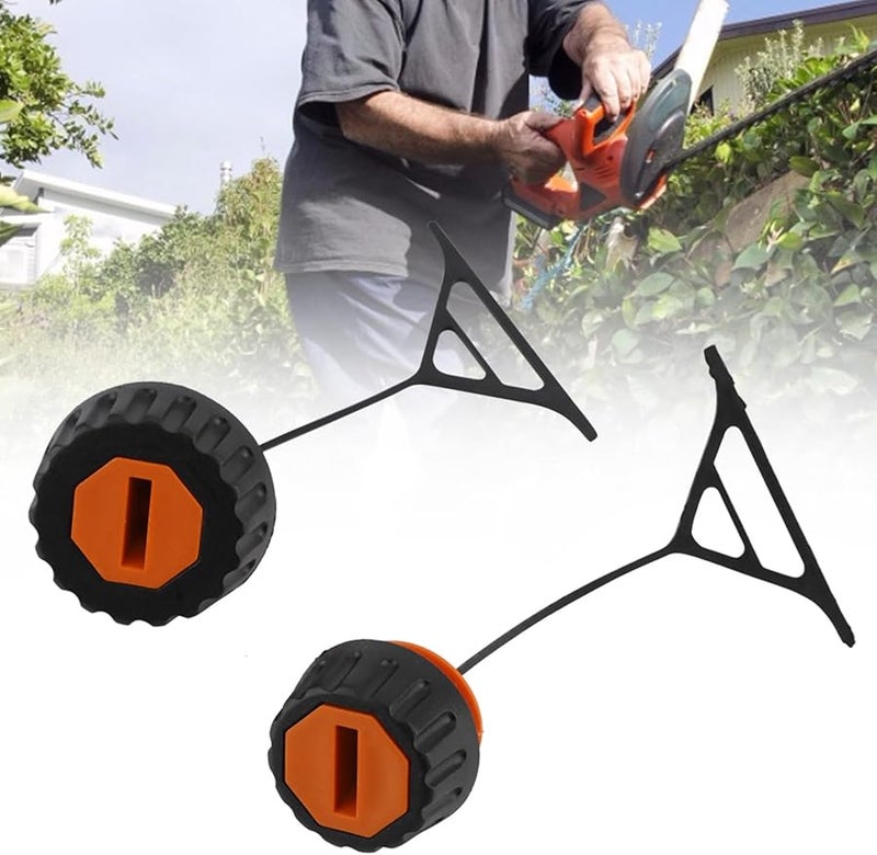 2Pcs Durable Chainsaw Gas Oil Fuel Tank Cap For 028 038 020 021 023 024 025 026 034 036 048 - Image 4